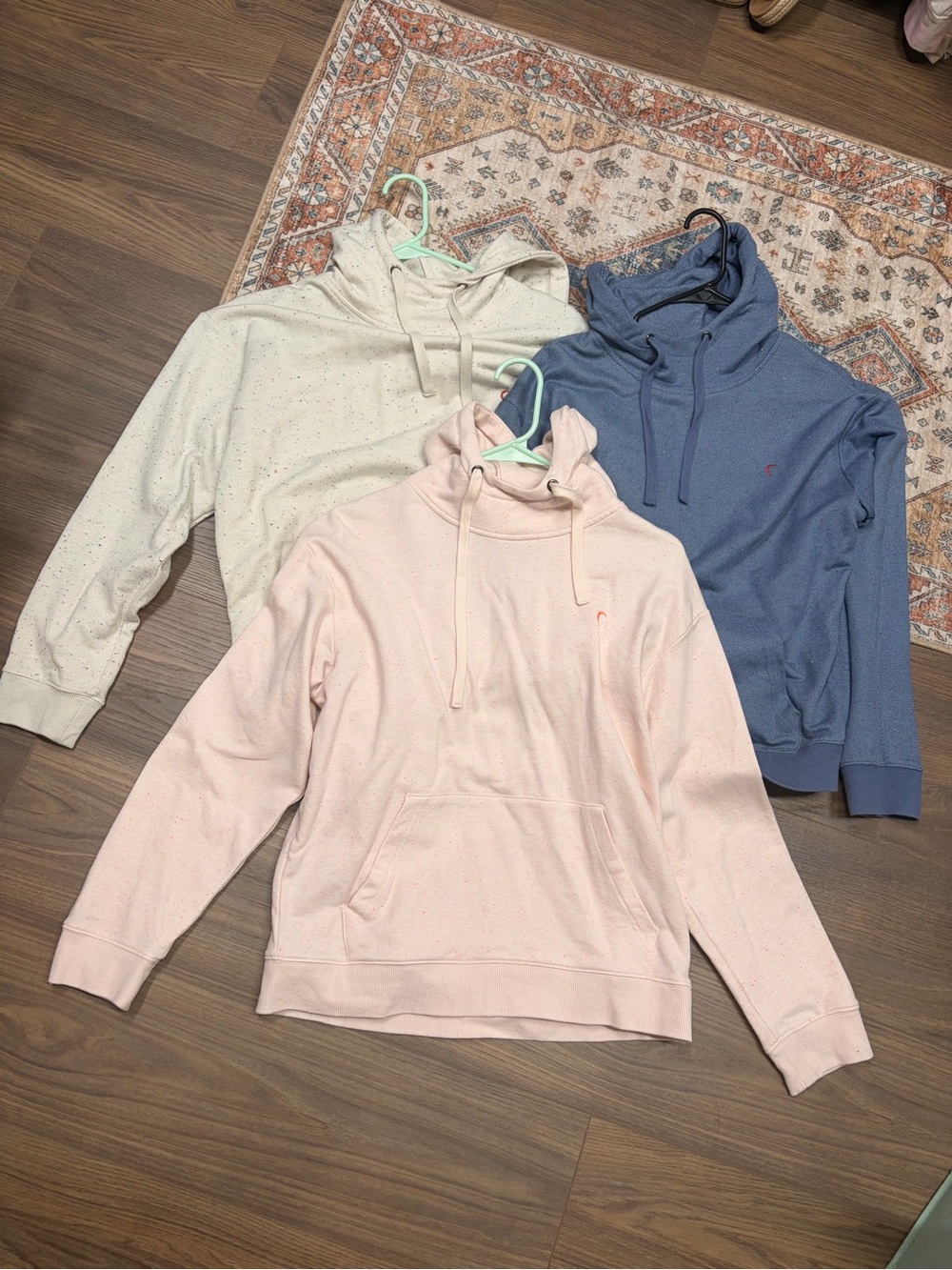 Speckled Zyia hoodie bundle of 3